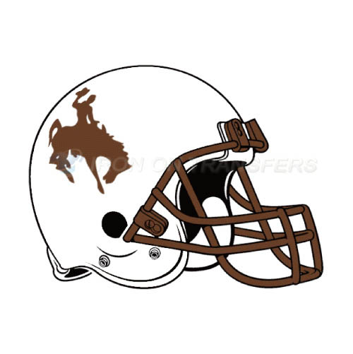 Wyoming Cowboys Logo T-shirts Iron On Transfers N7075